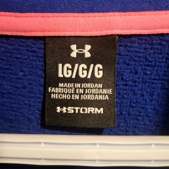 Under Armour Golf Women's Storm Sweater Fleece 1/2 Zip Long Sleeve Top - Picture 4 of 8